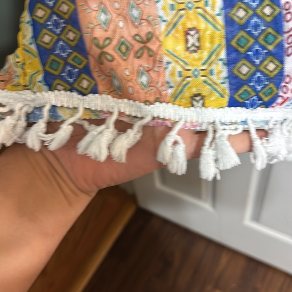Beach/Pool Coverup - Multicolor Print - Picture 10 of 15